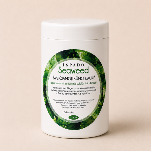SEAWEED šveičiamoji kūno kaukė