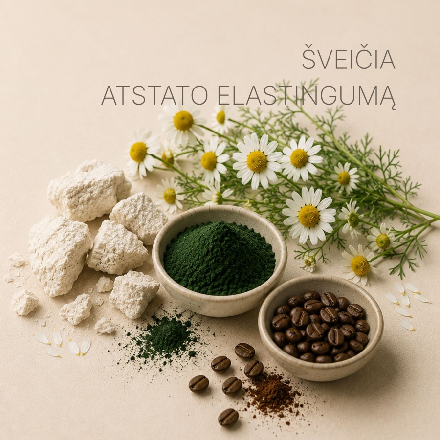 SEAWEED šveičiamoji kūno kaukė
