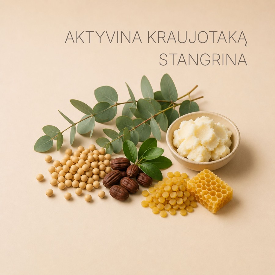 Stangrinantis masažinis kremas