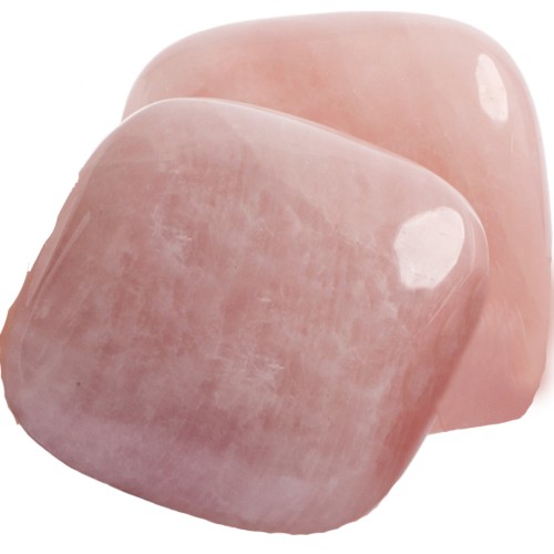 Rožinio kvarco masažinis akmuo "Pagalvėlė"